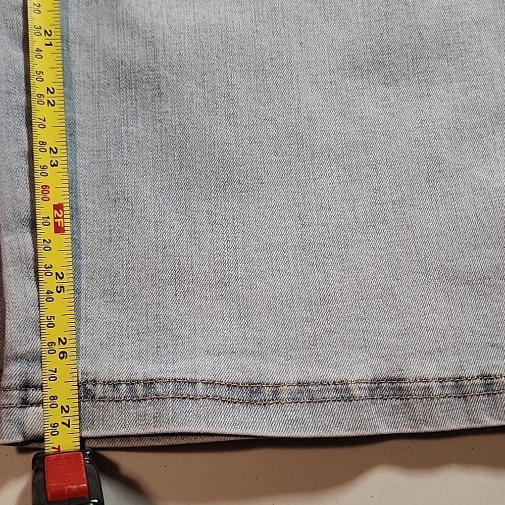 Anna & Ava NWT Light Blue WIDE Leg Jeans with Sparkle Detail - Picture 7 of 9
